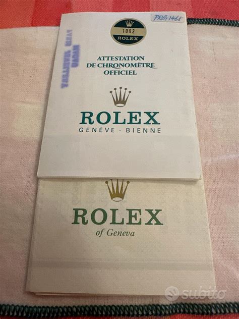 sigle paesi garanzie rolex